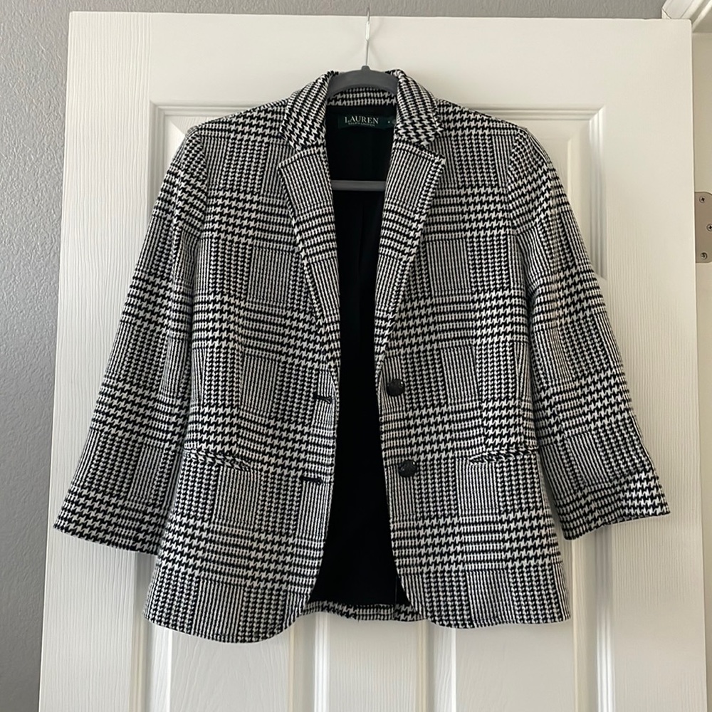 Ralph Lauren Plaid Blazer